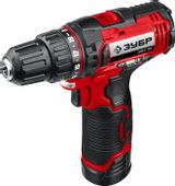 Дрель-шуруповерт Зубр ДШЛ-125-21, 2Ач