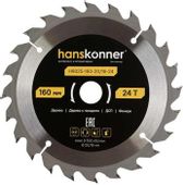 Пильный диск HANSKONNER H9025-160-20/16-24, 160мм, по дереву