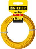 Леска для триммеров STEHER 75010-2.0, 2мм, 15м