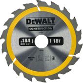 Пильный диск DeWALT DT1941-QZ, 184мм, по дереву