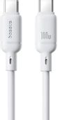 Кабель BASEUS P10377704213-00, USB Type-C (m) - USB Type-C (m), 1м, белый