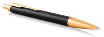 Ручка шариковая Parker IM Premium K323 Black GT чернила синий коробка подарочная