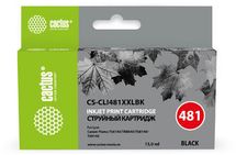 Картридж Cactus CS-CLI481XXLBK, черный