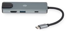 Стыковочная станция Digma DS-945, USB Type-CхUSB, серый