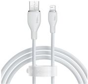 Кабель BASEUS P10376301222-03, Lightning (m) - USB (m), 1м, белый