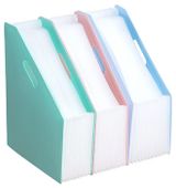 Папка Deli EB41102, 13шт вкладышей, A4, полипропилен, ассорти