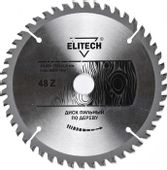 Пильный диск Elitech 1820.053300,  160мм, по дереву