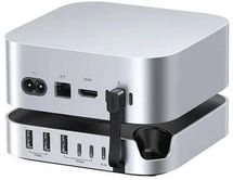 Порт-репликатор UGREEN CM841, USB/USB Type-CхUSB 3.0, серебристый
