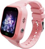Смарт-часы Кнопка Жизни Aimoto Omega 4G, 42мм, 1.44", с SIM, розовый