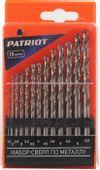 Набор сверл Patriot 815010543, по металлу, цилиндрический