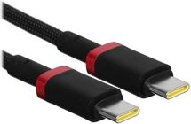 Кабель BASEUS P10377803U01-01, USB Type-C (m) - USB Type-C (m), 1м, красный / черный