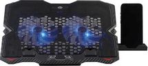 Подставка для ноутбука Digma D-NCP150-2, 15.6", 360х260х27 мм, 2хUSB, вентиляторы 2 х 120 мм, 650г, черный