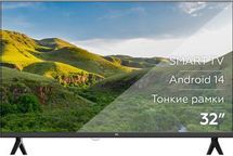 32" Телевизор BQ 32FS36B HD, СМАРТ ТВ, Android, черный