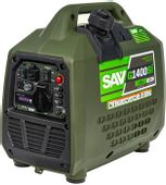 Бензиновый генератор SAV G1400Si, 220/12 В, 1.4кВт