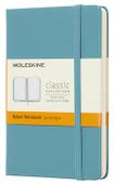 Блокнот Moleskine Classic, 192стр, в линейку, твердая обложка, голубой