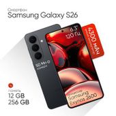 6.3" Смартфон Samsung Galaxy S26 12/256Gb, SM-S942B/DS, черный