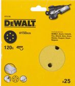 Круг шлифовальный 25 шт. DeWALT DT3135-QZ, 150мм, по дереву
