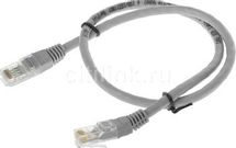 Патч-корд PREMIER NA102-UTP-C6-0.5M литой (molded), UTP, кат.6, 0.5м,  серый