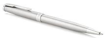 Ручка шариковая Parker Sonnet Core K526 Stainless Steel CT чернила черный коробка подарочная