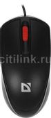 Мышь проводная Defender Icon MB-057, USB, черный