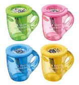 Точилка для карандашей Deli Cup  ручная,  ассорти