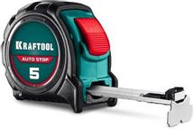 Рулетка строительная Kraftool AutoStop, 5м x19мм