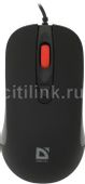 Мышь проводная Defender Ultra Classic MB-280, USB, черный