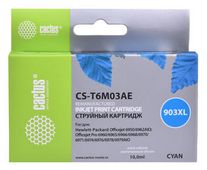 Картридж Cactus CS-T6M03AE, голубой