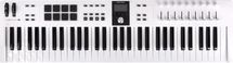 Синтезатор ARTURIA KeyLab Essential 61 mk3, белый