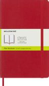 Блокнот Moleskine Classic Soft, 192стр, без разлиновки, мягкая обложка, красный