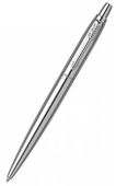 Ручка шариковая Parker Jotter Monochrome XL SE20 Stainless Steel чернила синий коробка подарочная