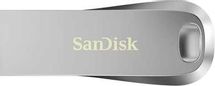 Флешка USB Sandisk Ultra Luxe 128ГБ, USB3.0, серебристый