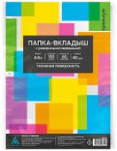 Папка-вкладыш Бюрократ тисненые, A4+, 40мкм, 100шт