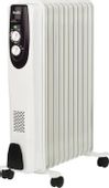 Масляный радиатор Ballu Classic BOH/CL-11WRN, с терморегулятором, 11 секций, 3 режима, белый