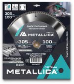 Пильный диск METALLICA 903407, 305мм, по алюминию, дереву, пластику