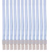 Шнур для пропуска Deli 8352L-BLUE,  голубой,  12шт