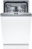 Встраиваемая посудомоечная машина Bosch Serie 4 SPV4EMX10E, серебристый
