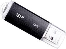 Флешка USB Silicon Power Ultima U02 16ГБ, USB2.0, черный