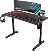 Стол игровой EUREKA ERK-GIP-P47B-V1, ЛДСП, черный
