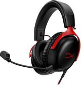 Гарнитура игровая HYPERX Cloud III, проводные, черный / красный
