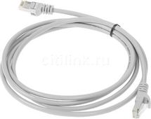 Патч-корд PREMIER NA102-FTP-C5E-2M литой (molded), FTP, кат.5E, 2м,  серый