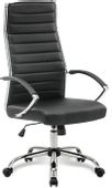 Кресло BRABIX Style EX-528, экокожа, до 120кг,  черный