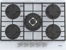 Газовая варочная панель Korting HGG 7835 CTW,  белый