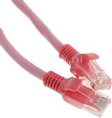 Патч-корд CABLEXPERT PP12-2M/RO литой (molded), UTP, кат.5E, 2м, розовый