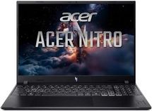 Ноутбук игровой Acer Nitro V 16S ANV16-I31-76Z5, 16", IPS, Intel Core 7 240H, 10-ядерный, 16ГБ DDR5, 512ГБ SSD, NVIDIA GeForce RTX 5070 для ноутбуков - 8 ГБ, черный