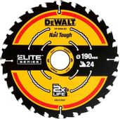 Пильный диск DeWALT DT10402-QZ, 190мм, по дереву