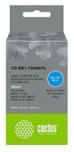 Картридж Cactus CS-M21-750595YL, 19.1мм, черный шрифт, желтый фон, 6.4м