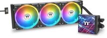 Система водяного охлаждения Thermaltake MAGFloe 420 Ultra, LCD, 4-pin, ARGB, черный