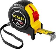 Рулетка строительная Stayer Stabil, 7.5м x25мм