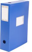 Короб архивный Бюрократ -BA100/08BLUE, пластик, 100мм, 330x245, синий